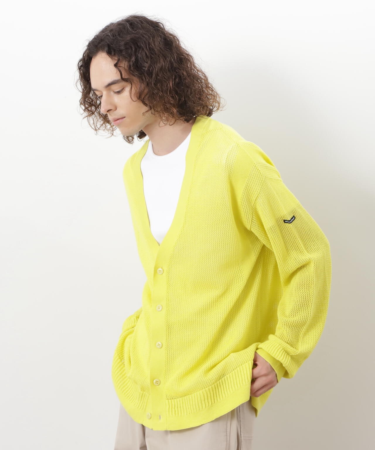 MANASTASH/マナスタッシュ/HEMP MESH CARDIGAN