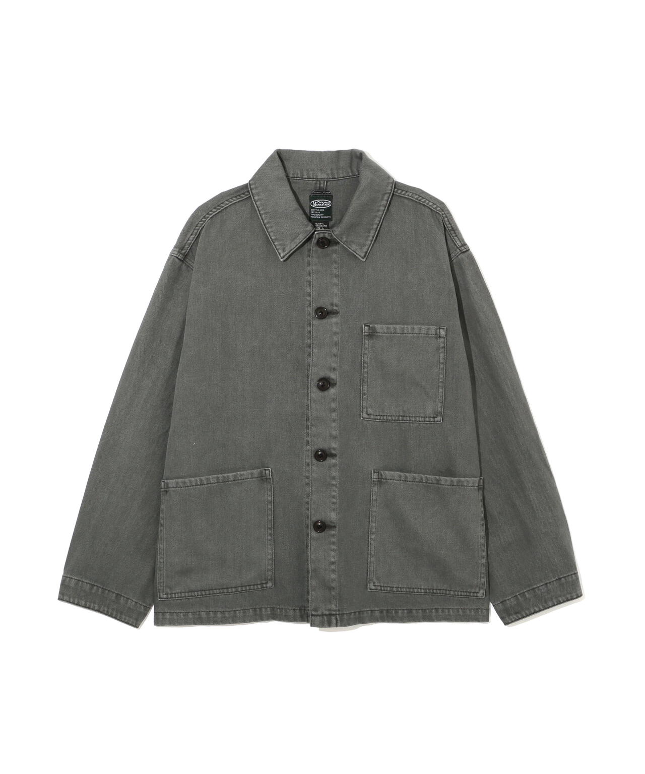 MANASTASH/マナスタッシュ/HEMP WASHED CHORE JACKET