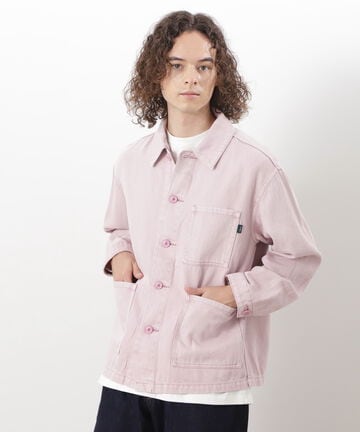 MANASTASH/マナスタッシュ/HEMP WASHED CHORE JACKET