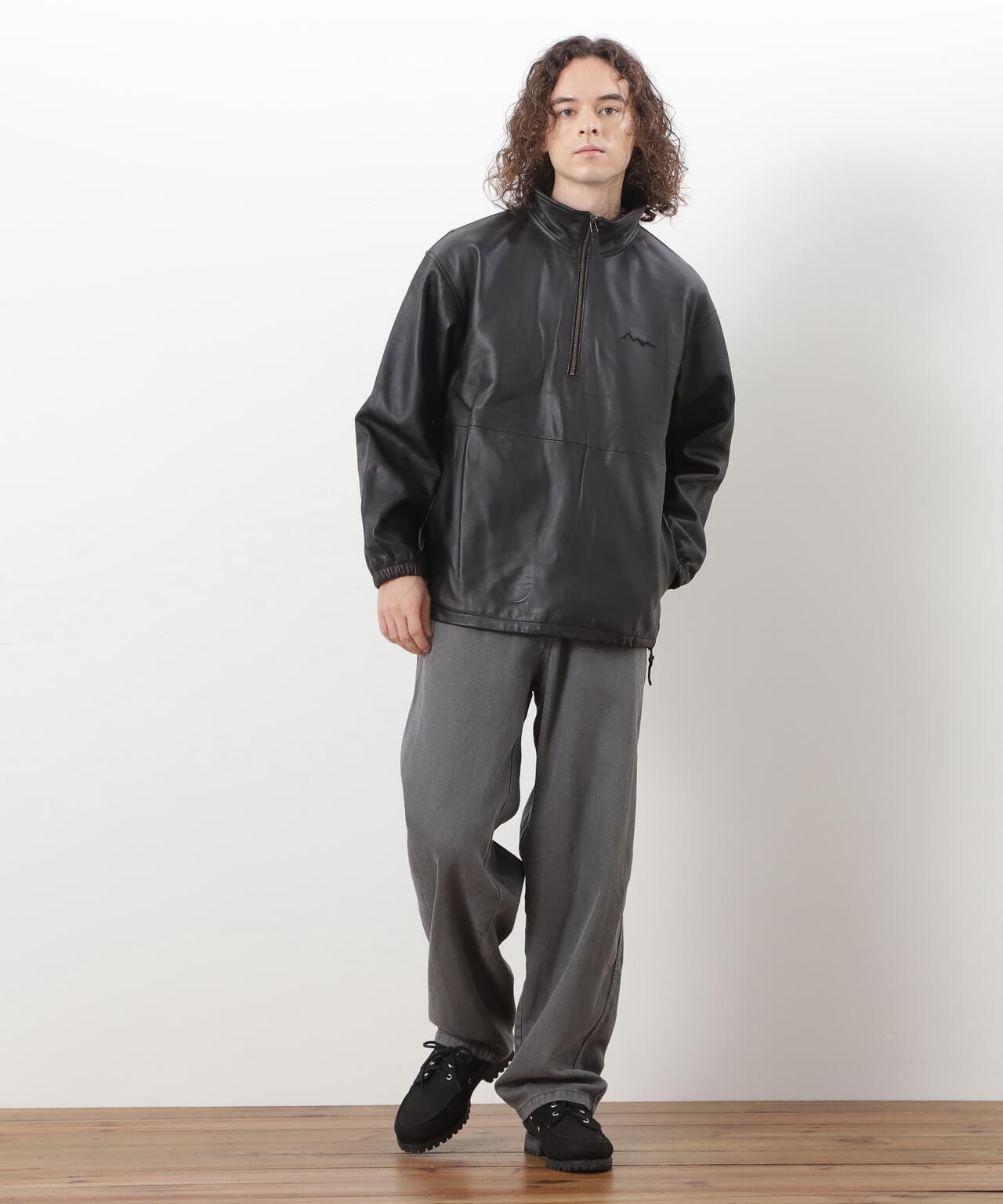 MANASTASH/マナスタッシュ/CHILLIWACK LEATHER PULLOVER