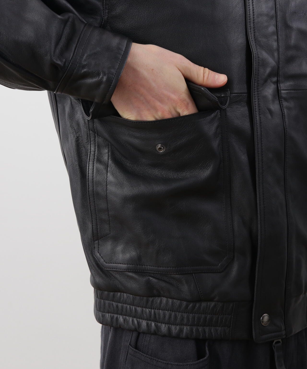 MANASTASH/マナスタッシュ/LEATHER MOTOR BLOUSON