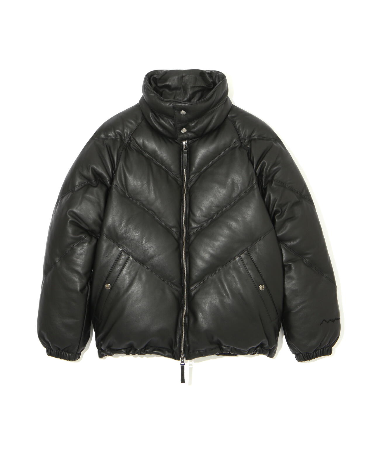 MANASTASH/マナスタッシュ/ V LEATHER DOWN JACKET