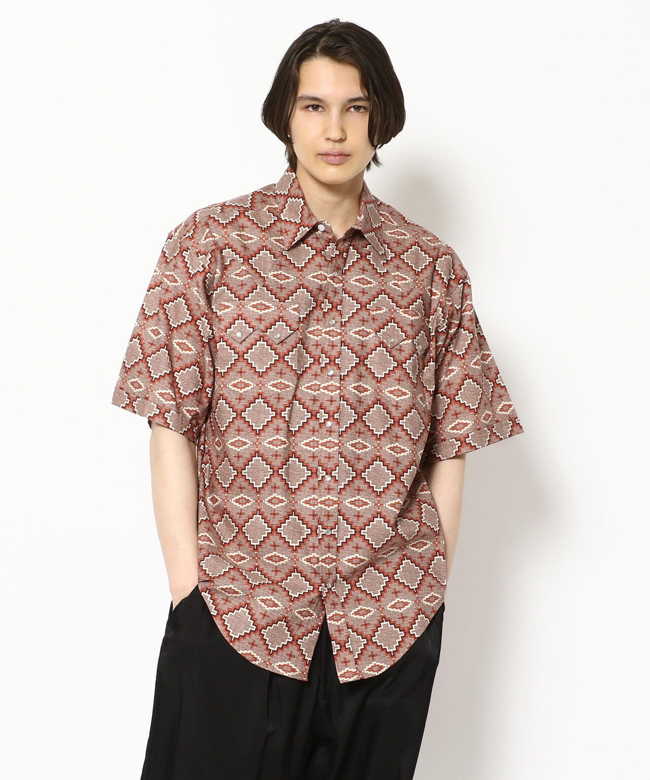 ROCKMOUNT/ロックマウント SS NATIVE SHIRT ウエスタンシャツ