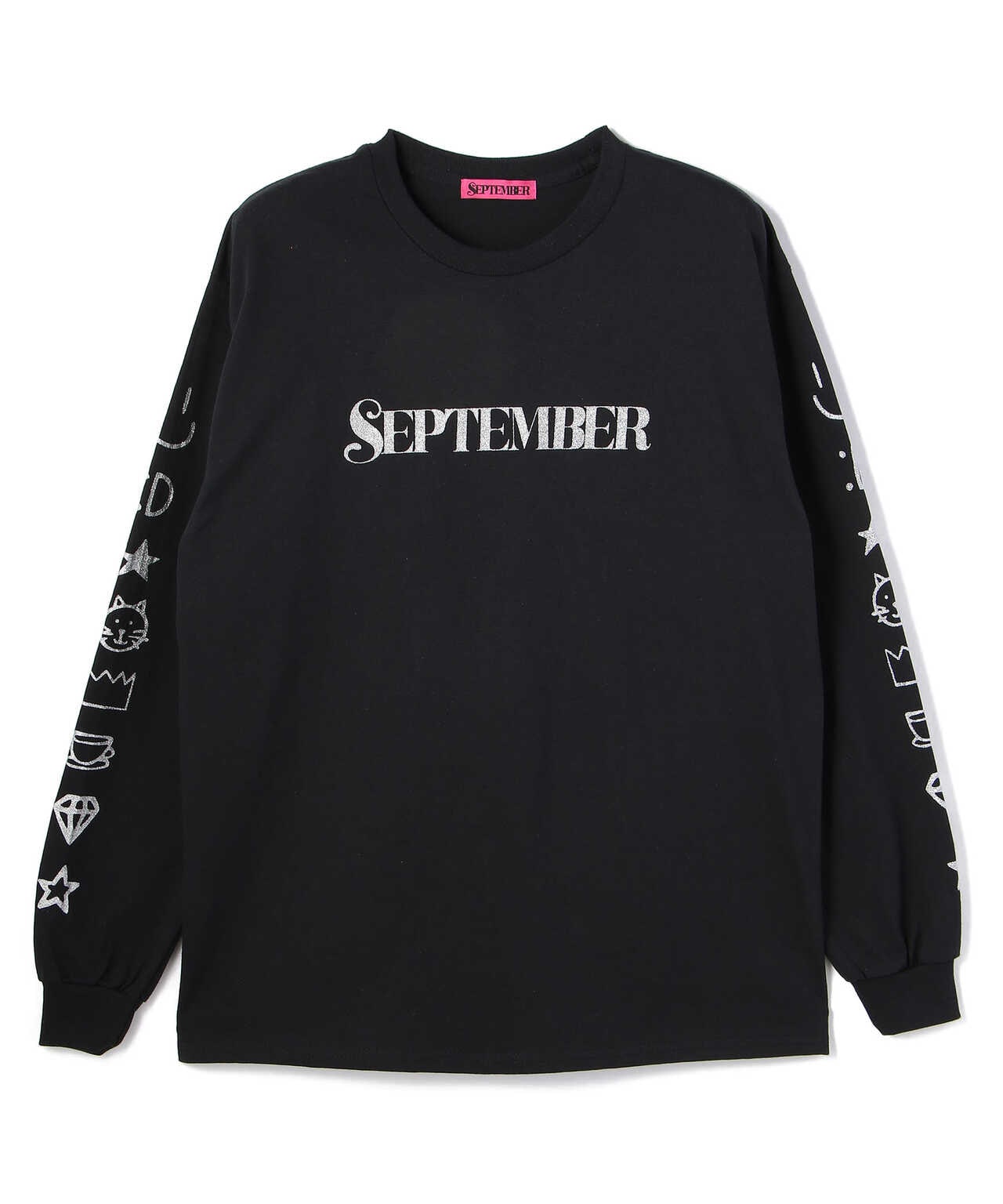 SEPTEMBER/セプテンバー/SEPTEMBER LONG TEE/ロゴロングスリーブT