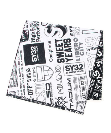 SY32 by SWEETYEARS /エスワイサーティトゥバイ スィートイヤーズ/DOUBLE GRAPHIC BUS TOWEL