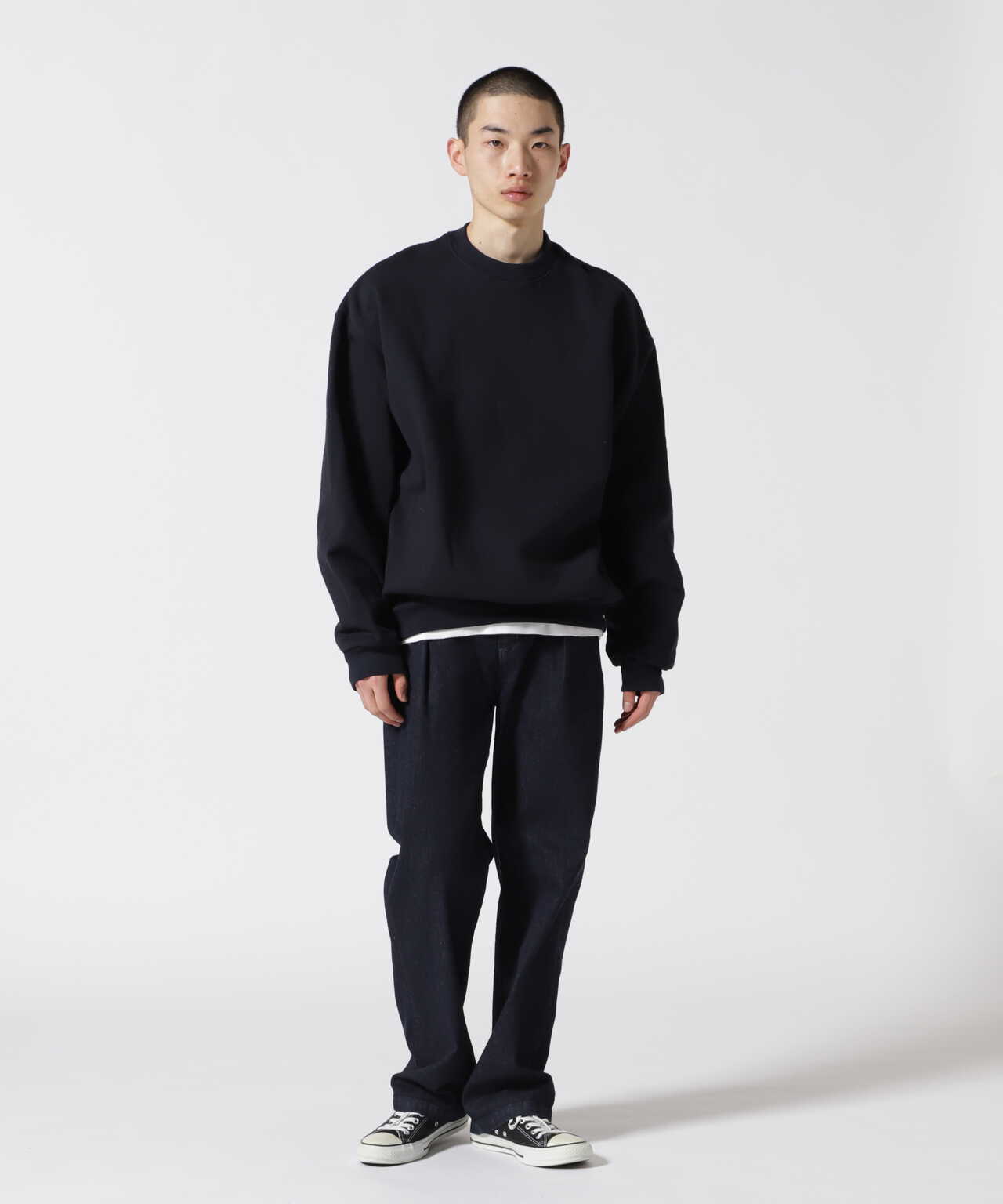 Los Angeles Apparel/ロサンゼルスアパレル　14OZ. HEAVY FLEECE PULLOVER CREWNECK 