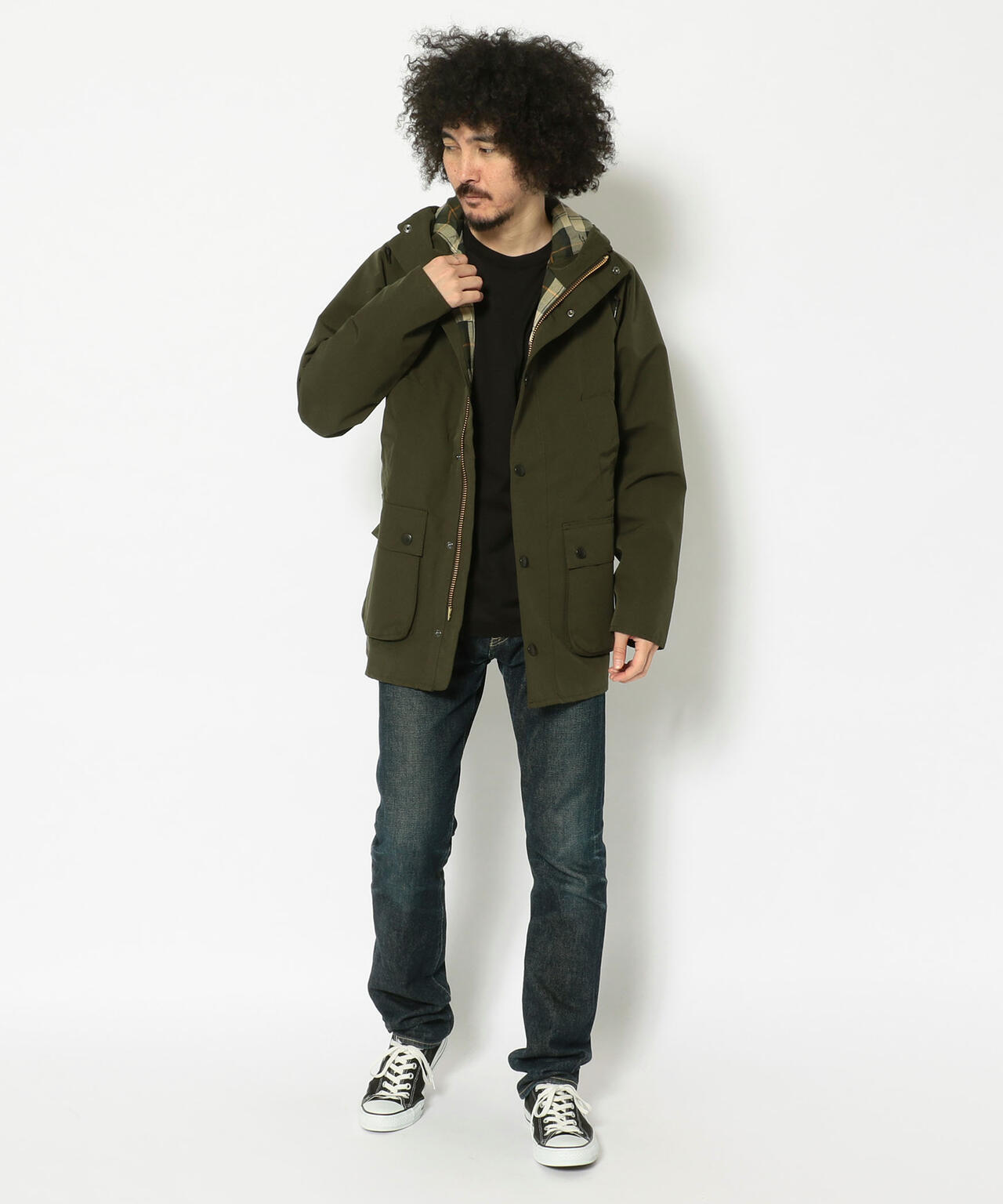 Barbour/バブアー HOODED BEDALE SL 2LAYER フーデッドビデイル SL 2 