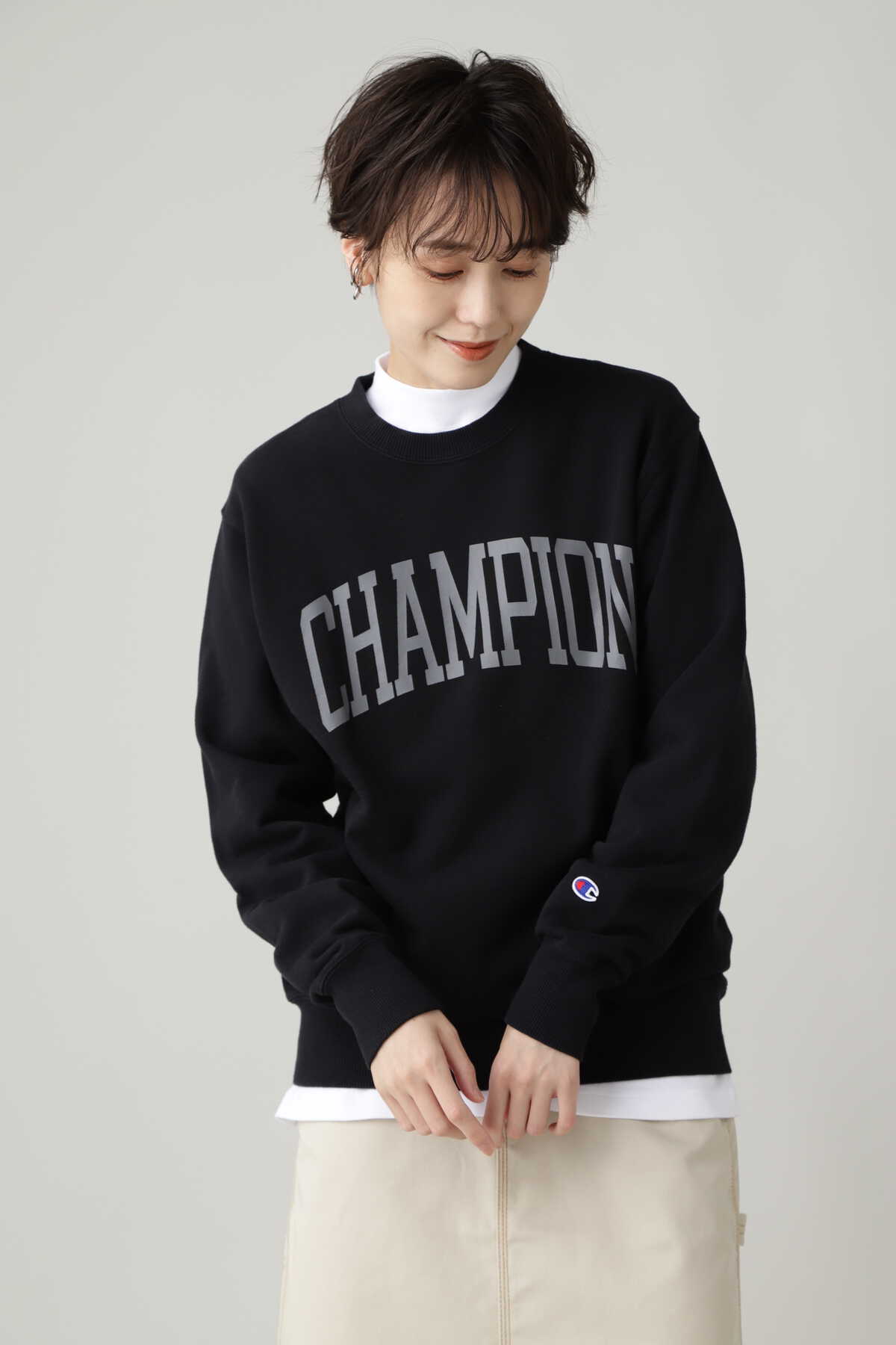 Champion】クルーネックスウェットシャツ | N. Natural Beauty Basic