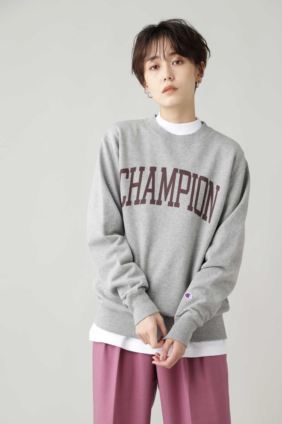 Champion】クルーネックスウェットシャツ | N. Natural Beauty Basic