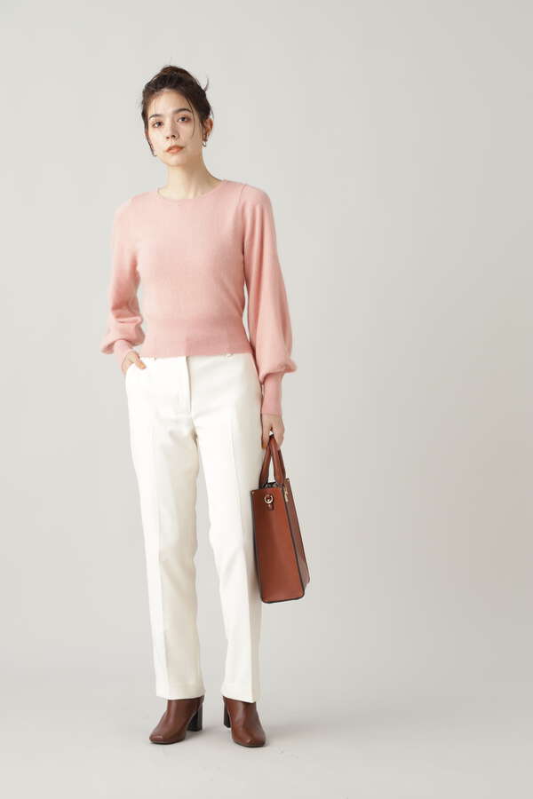 天竺ナイロンアンゴラニット N Natural Beauty Basic サンエービーディーオンラインストア Sanei Online Store