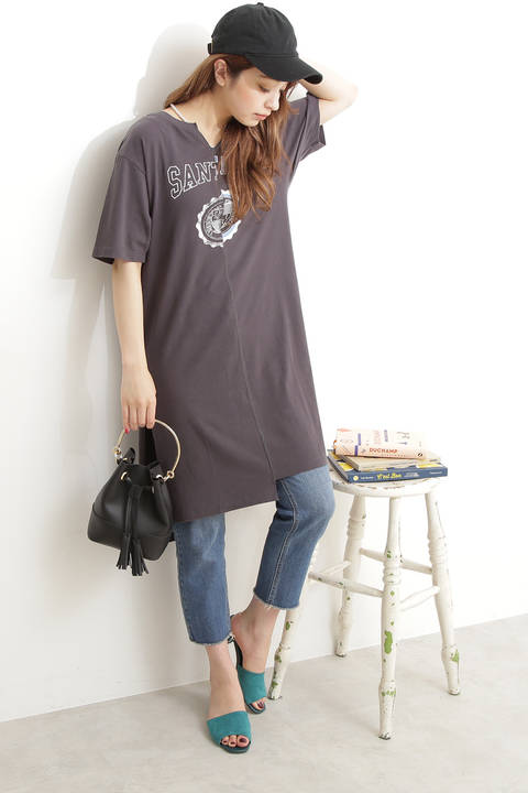 リメイクtシャツワンピース ワンピース ドレス N Natural Beauty Basic エヌ ナチュラルビューティーベーシック のファッション通販mix Tokyo