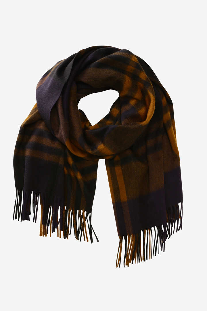 JOSHUA ELLIS / CASHMERE STOLE(BROWN 
