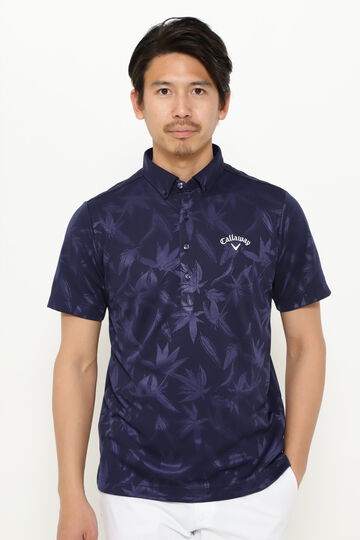 クマザサ柄BDシャツ (MENS)