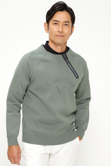 【オンライン限定】ハーフジップニット (MENS)