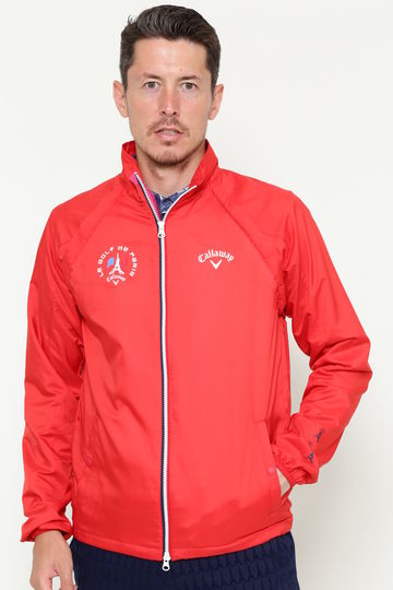 市松ドビー 2WAYフルジップブルゾン(MENS)