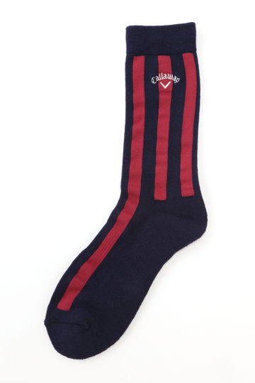 ストライプ ミドルソックス(MENS)