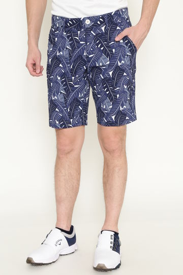ボタニカルプリント ショートパンツ (MENS)