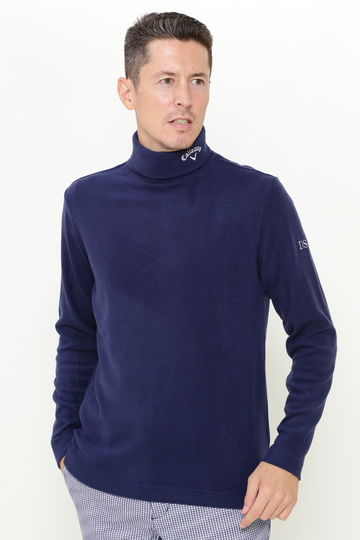 スムースハイネックシャツ (MENS)