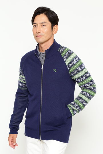 フルジップニットブルゾン (MENS)