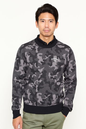 【石川プロ着用】クルーネックニット (MENS)
