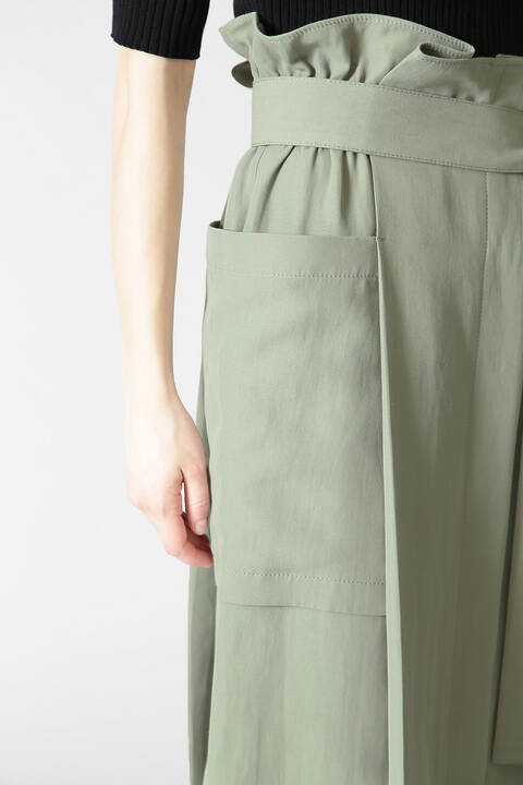 ドライスモーキーリボンベルト付きスカート Adore Adore アドーア 公式オンラインショップ