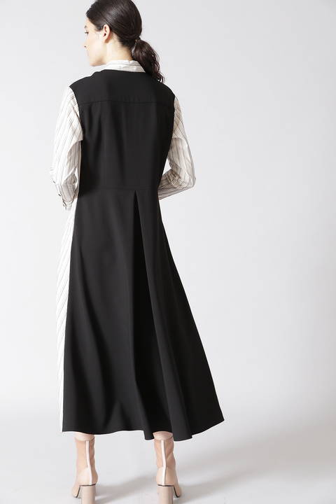 シルクストライプワンピース Adore Adore アドーア 公式オンラインショップ