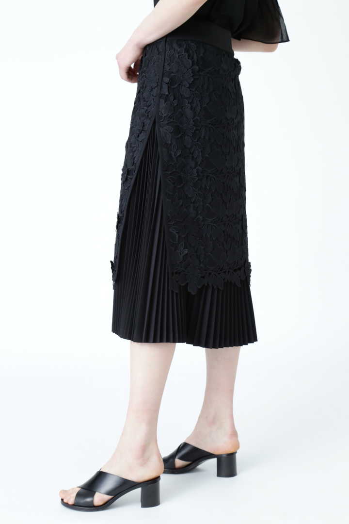 プリーツフラワーレース スカート Adore Adore アドーア 公式オンラインショップ