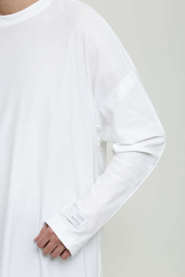 Long-sleeved organic cotton T-shirt White Farfetch Clothing T-shirts Long Sleeved T-shirts 