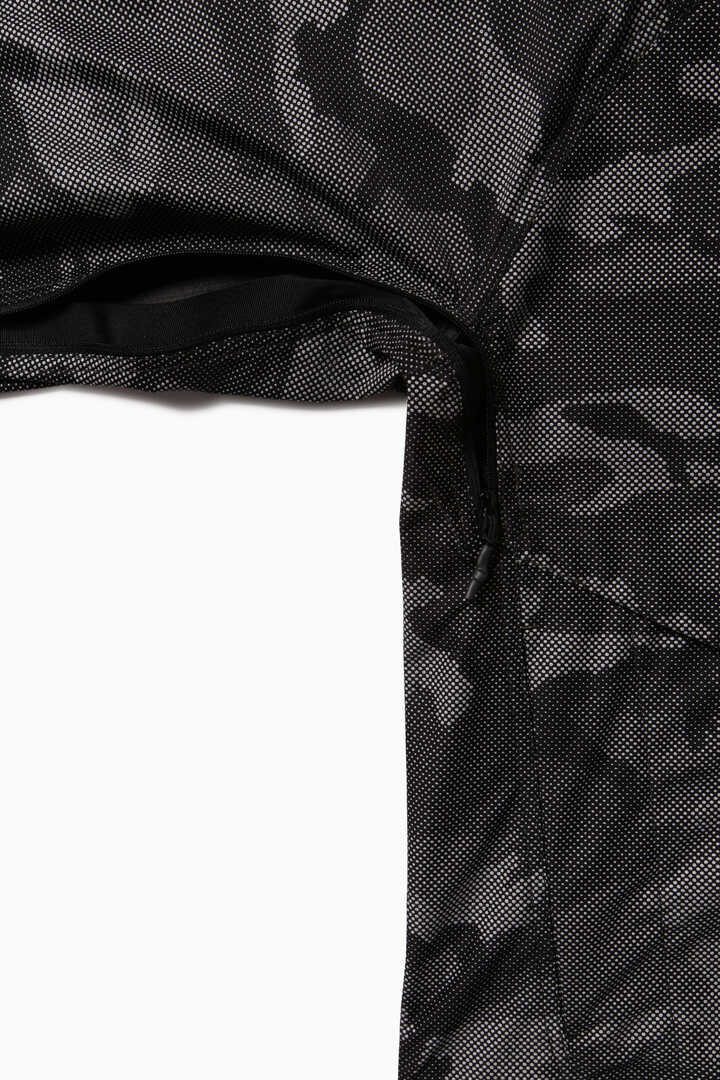 reflective printed raschel rip jacket