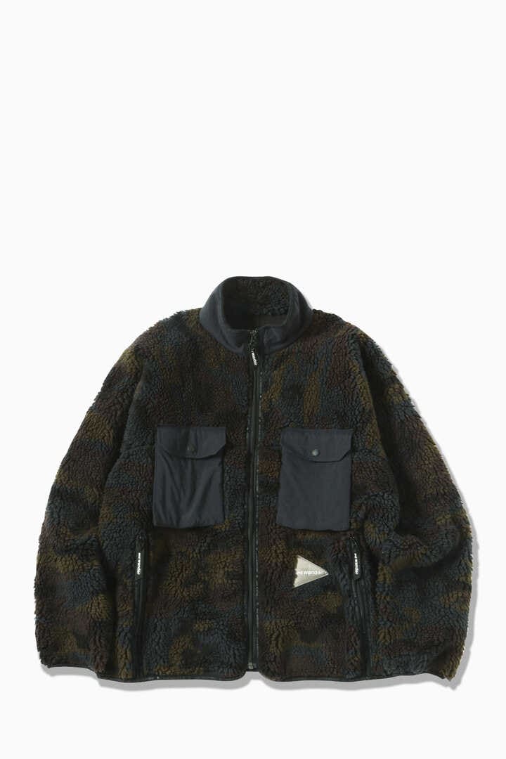 jacquard boa jacket | outerwear | and wander ONLINE STORE
