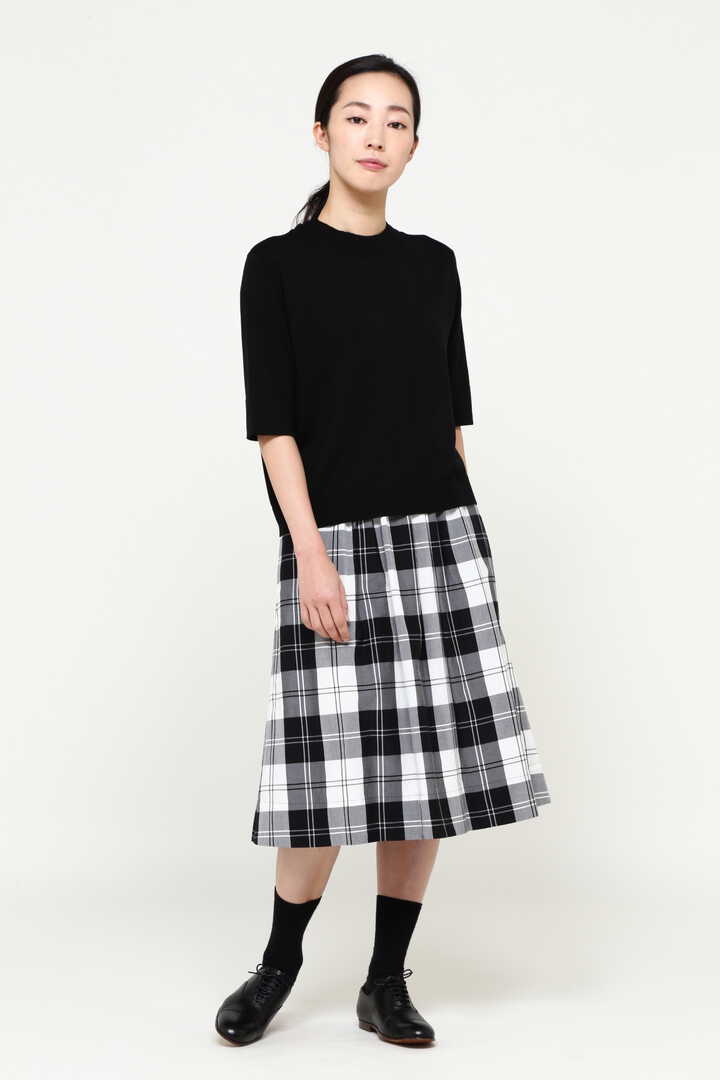 MONO CHECK SILK COTTON5