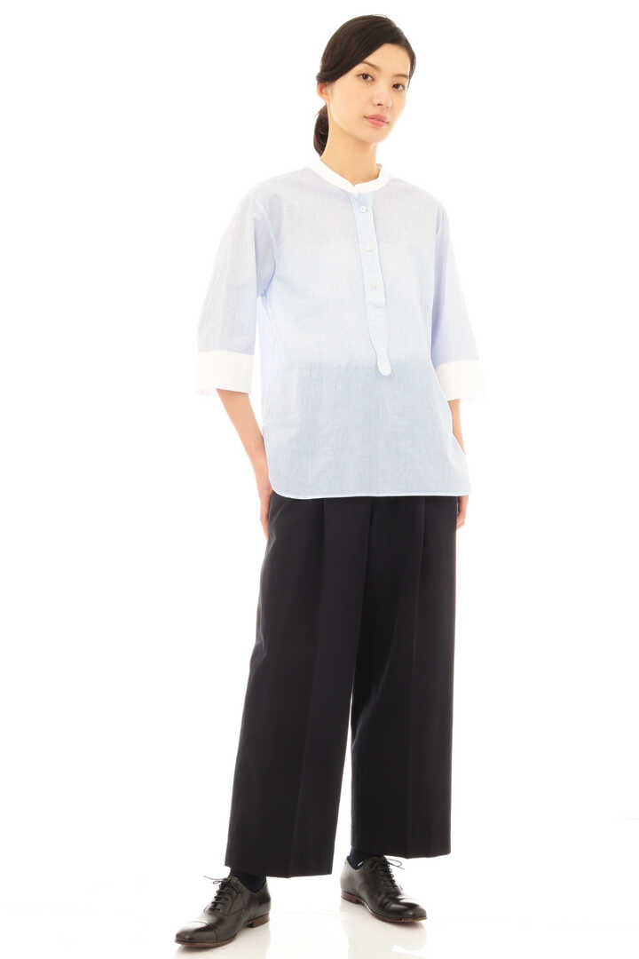 FINE STRIPE COTTON LINEN4