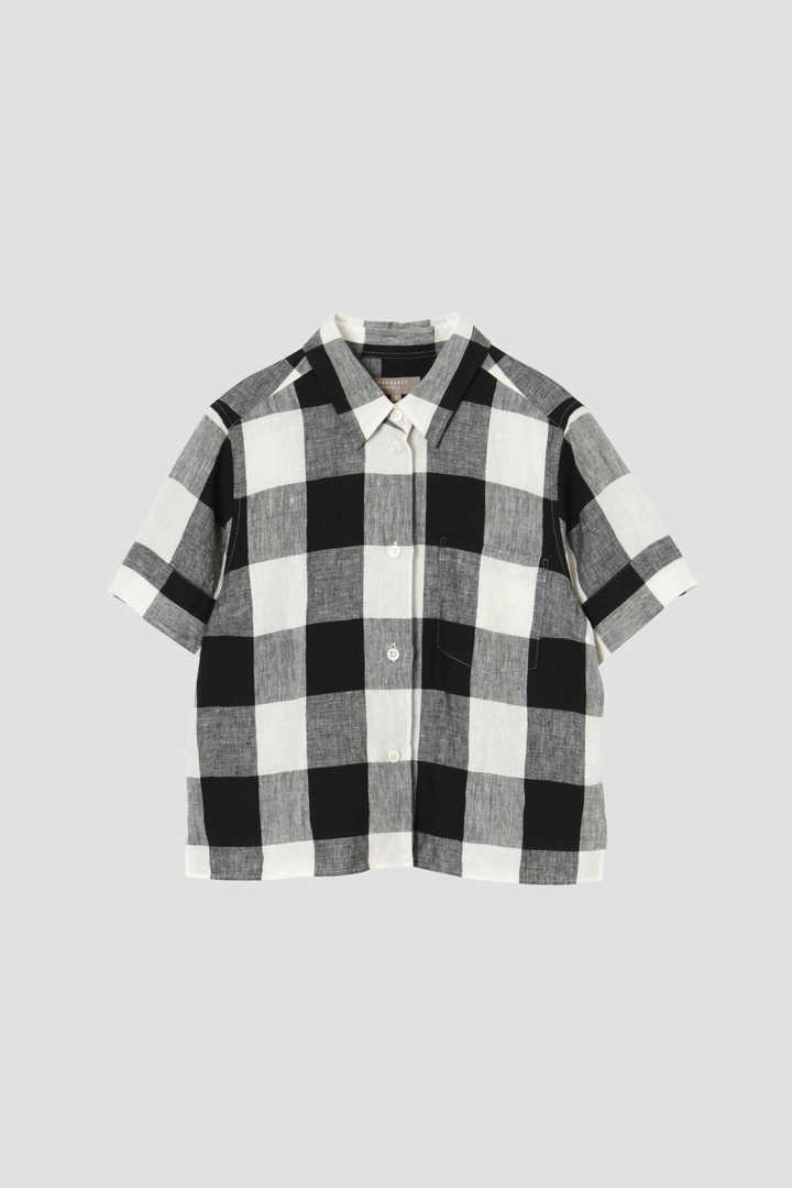 LARGE CHECK LINEN1