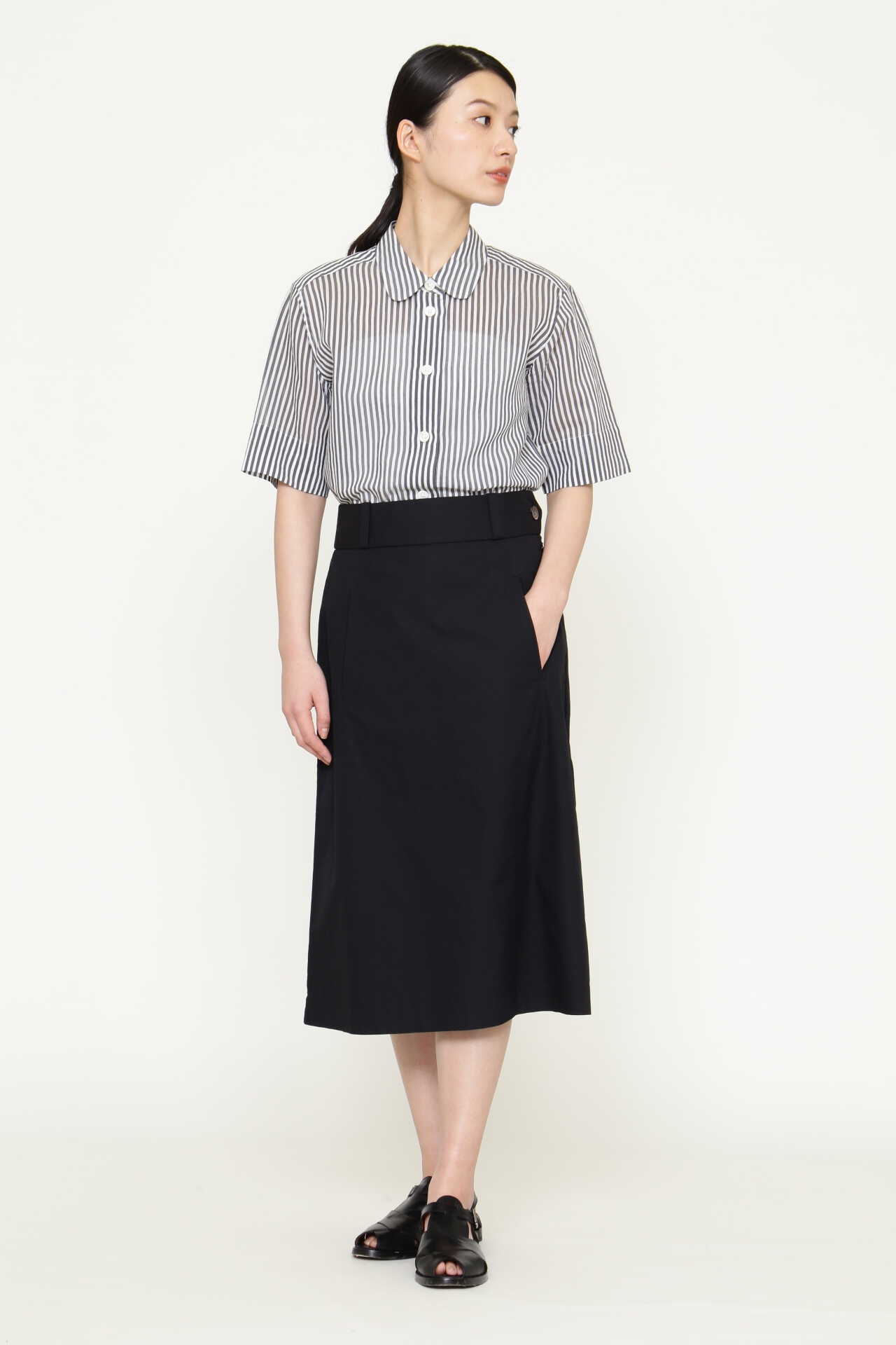 BOLD STRIPE COTTON SILK9