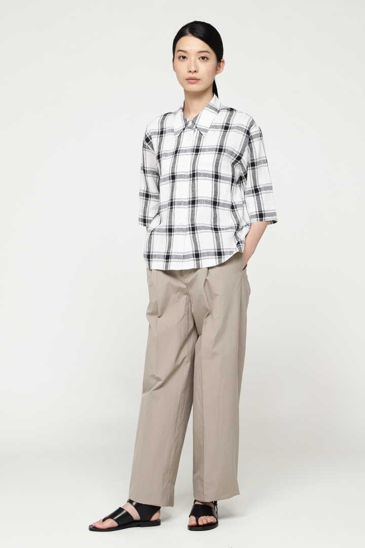 LARGE CHECK LINEN4