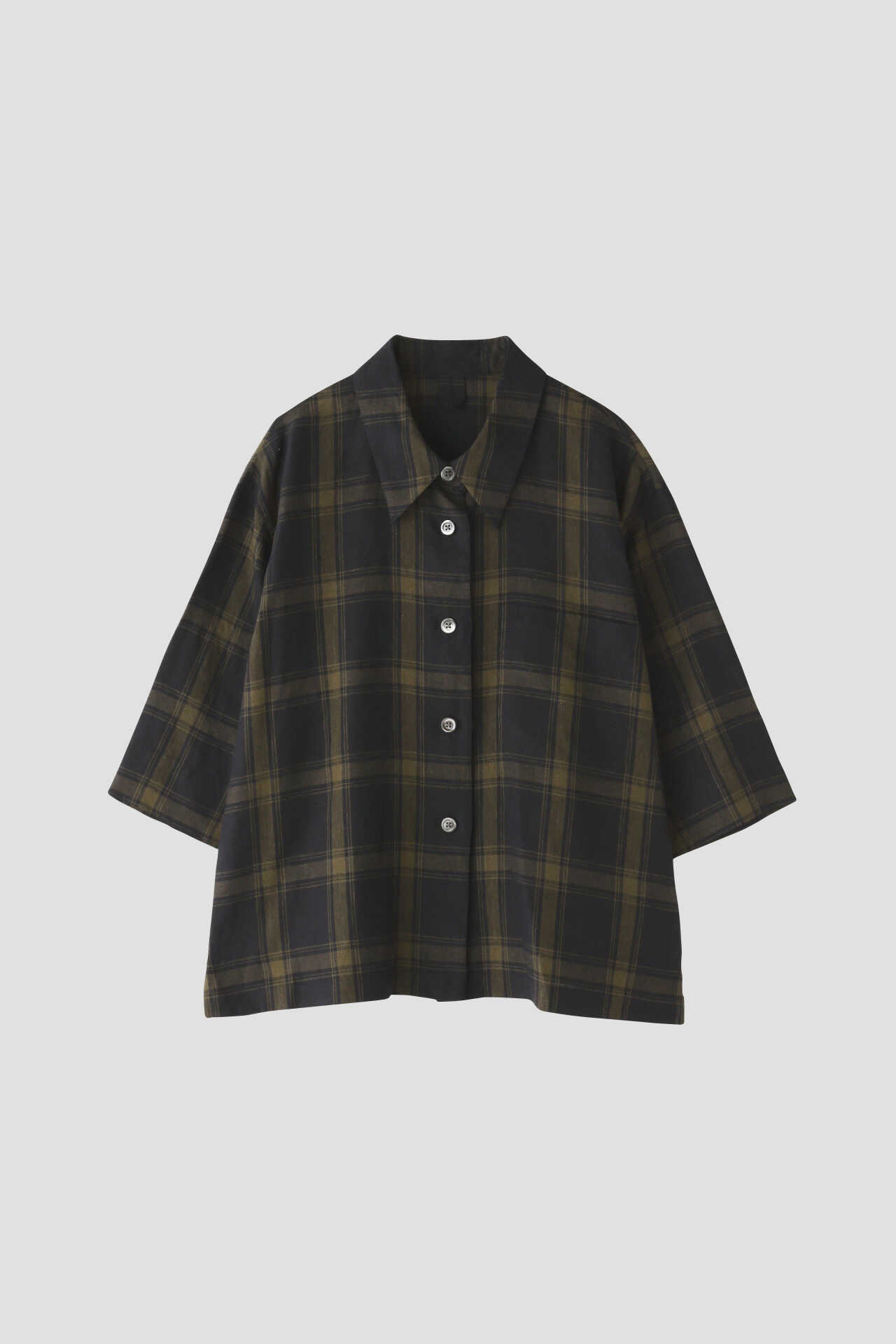 LARGE CHECK LINEN7