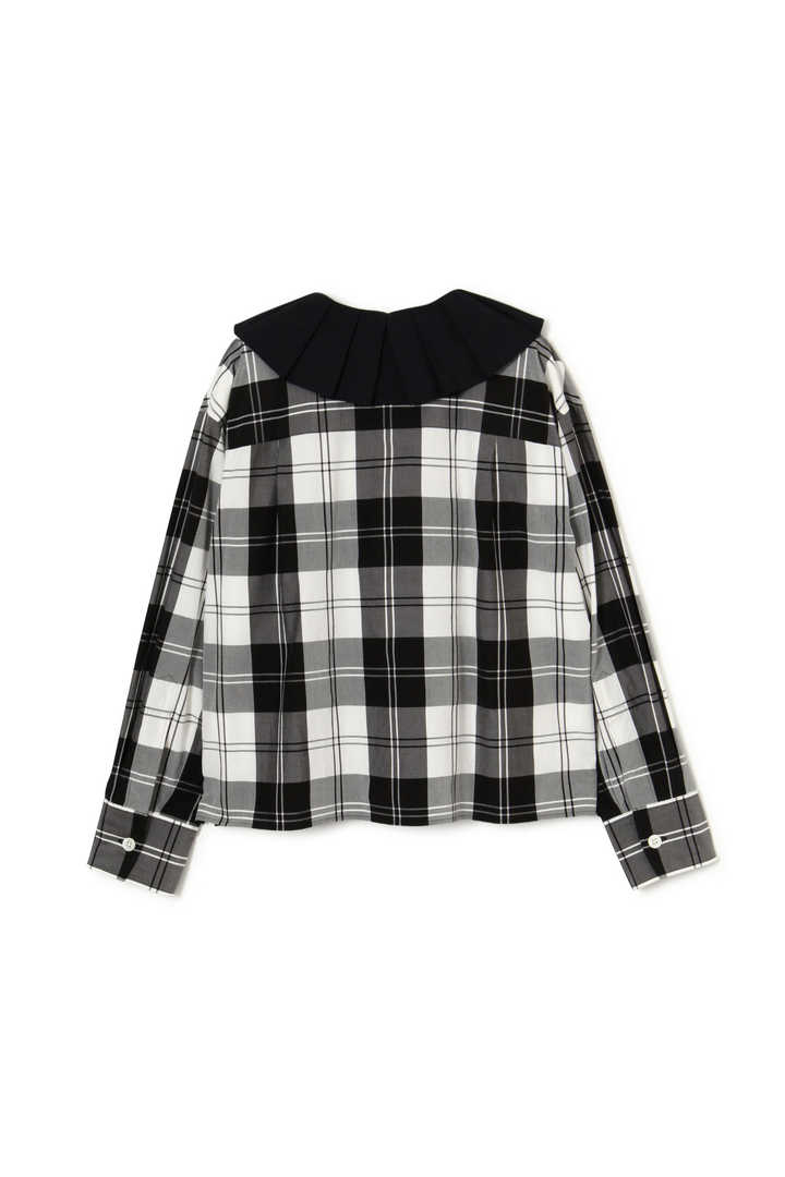 MONO CHECK SILK COTTON2