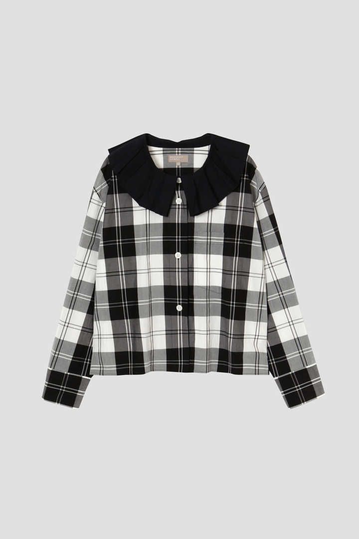 MONO CHECK SILK COTTON1