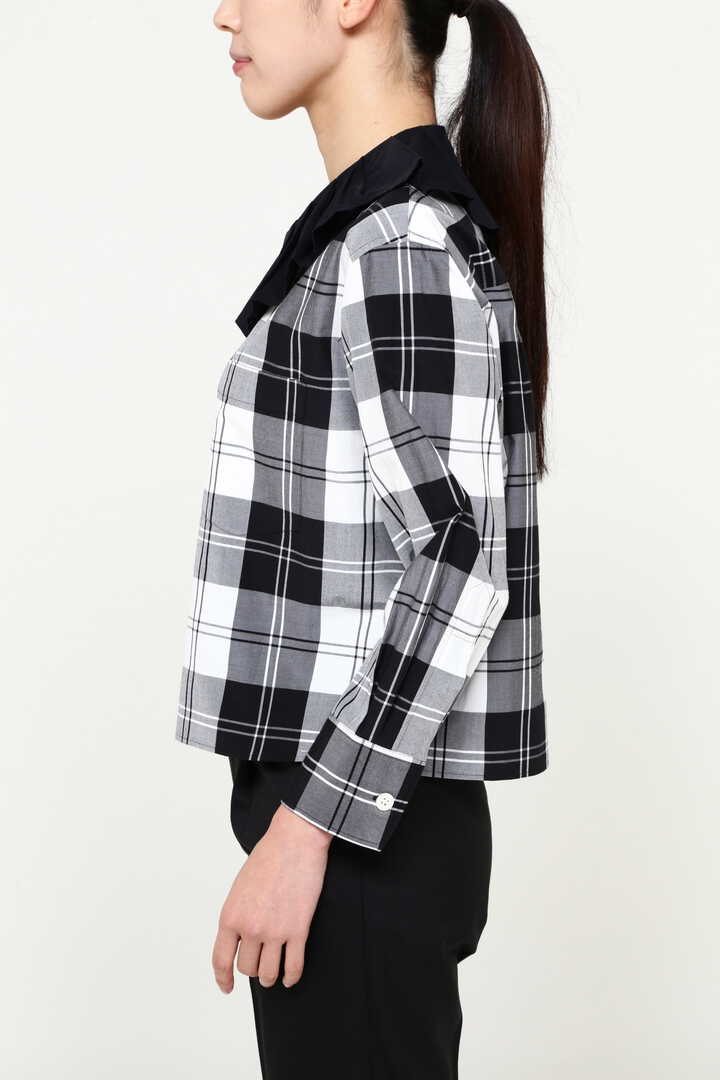 MONO CHECK SILK COTTON5