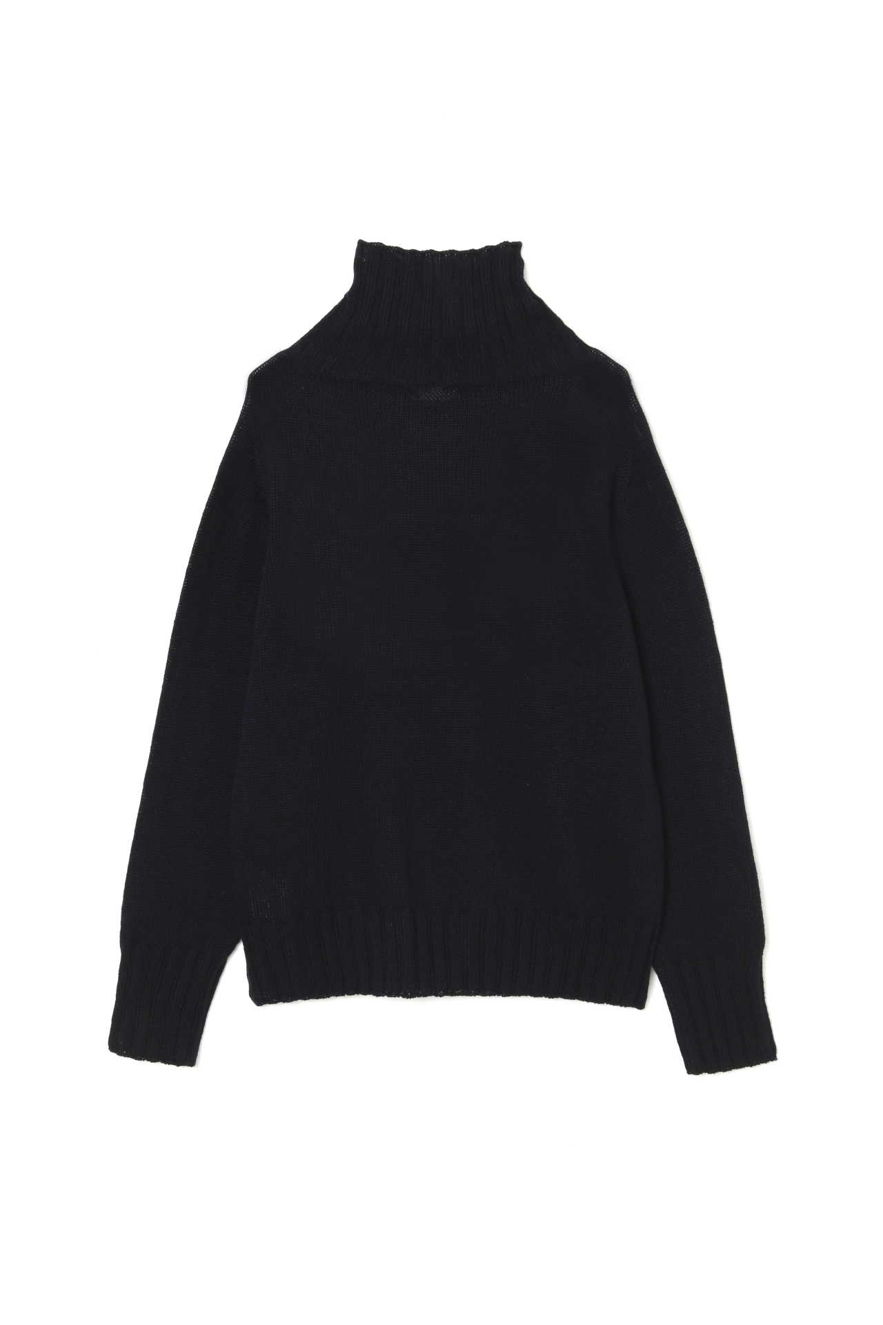 LINEN COTTON WIDE ROLL NECK2