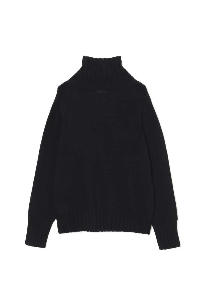 LINEN COTTON WIDE ROLL NECK2