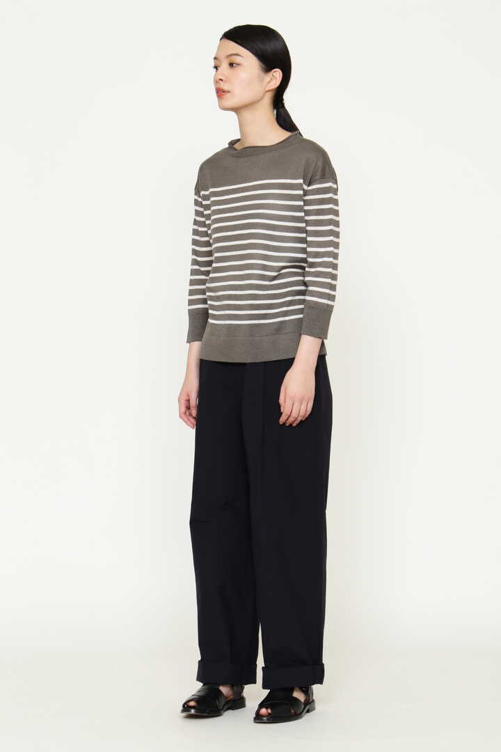 LINEN SILK BOAT NECK4