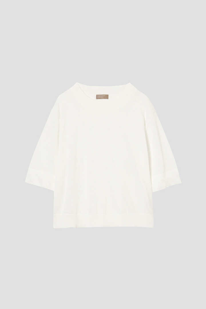 RAMIE COTTON DEEP RIB T SHIRT1
