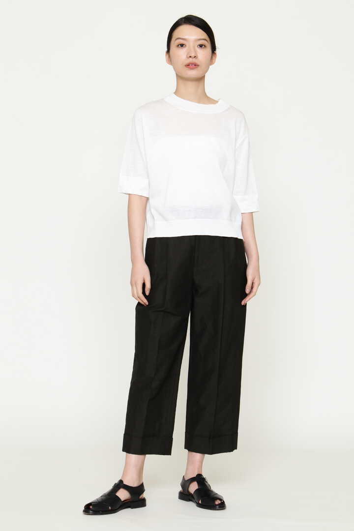RAMIE COTTON DEEP RIB T SHIRT3
