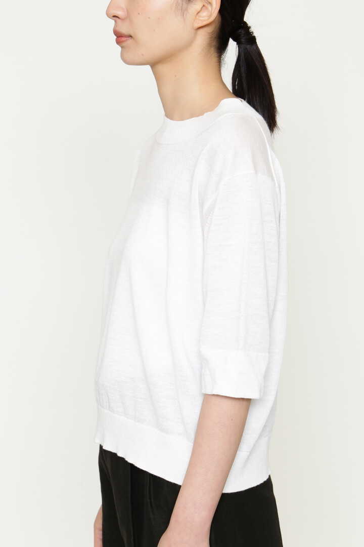 RAMIE COTTON DEEP RIB T SHIRT4