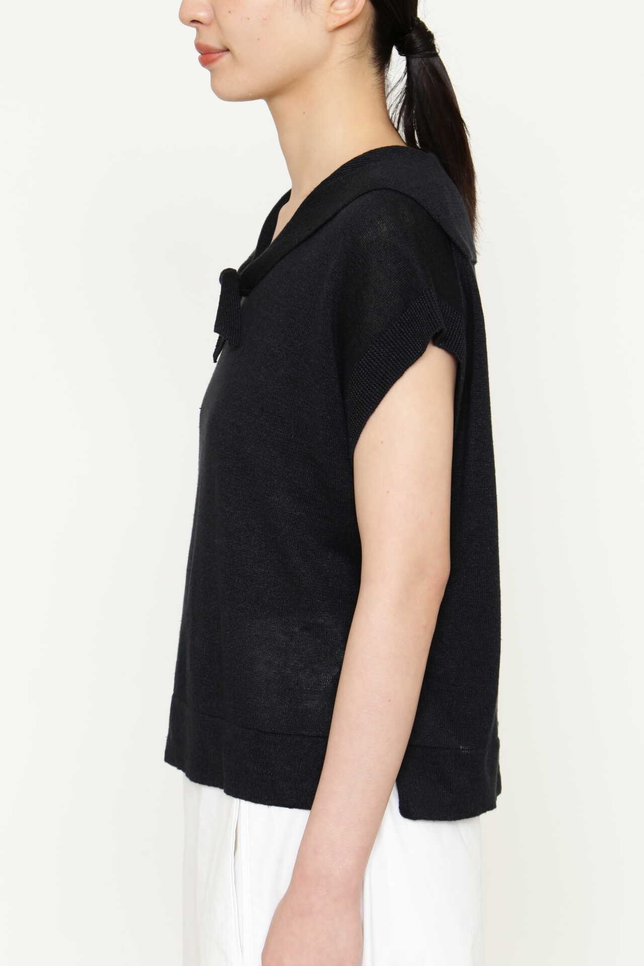 LINEN SILK SAILOR COLLAR9