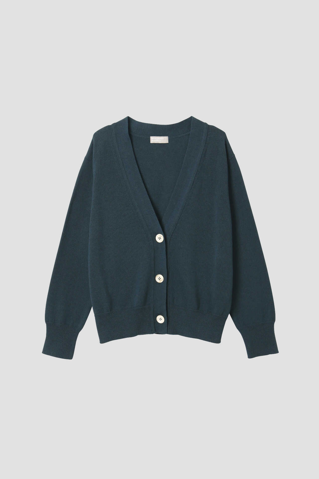 COTTON CASHMERE V NECK CARDIGAN1