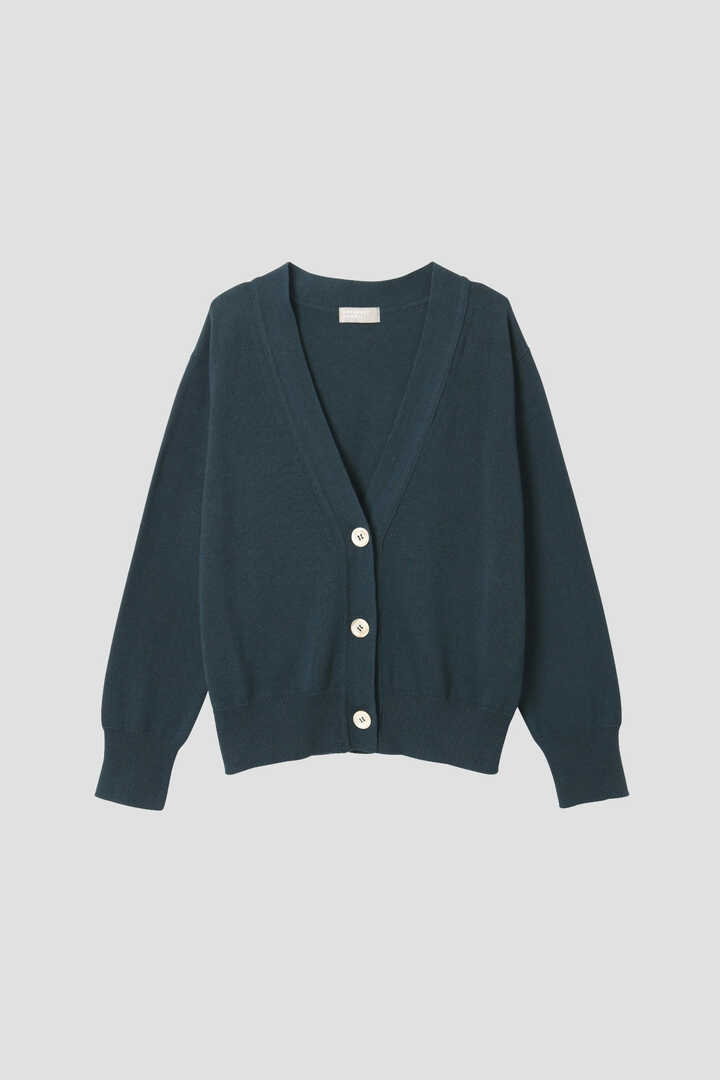COTTON CASHMERE V NECK CARDIGAN1