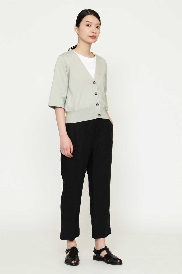 V NECK COTTON CARDIGAN3