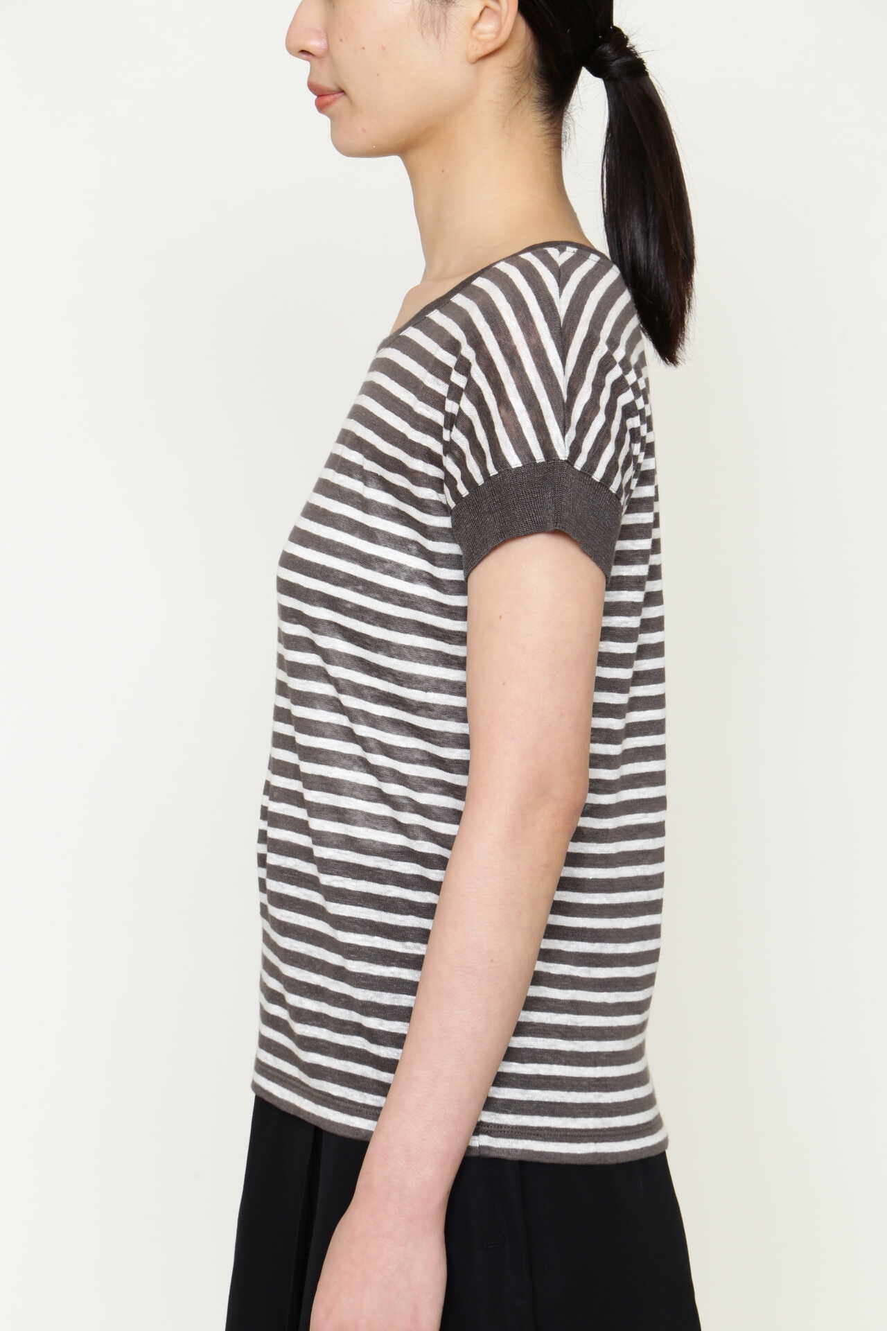 LINEN STRIPE JERSEY4